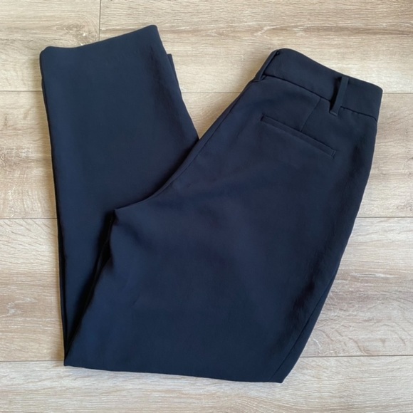 Wilfred Aritzia Tie Front Pants black trouser pants no belt size 8 - Picture 6 of 12